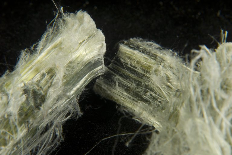 Asbestos sample