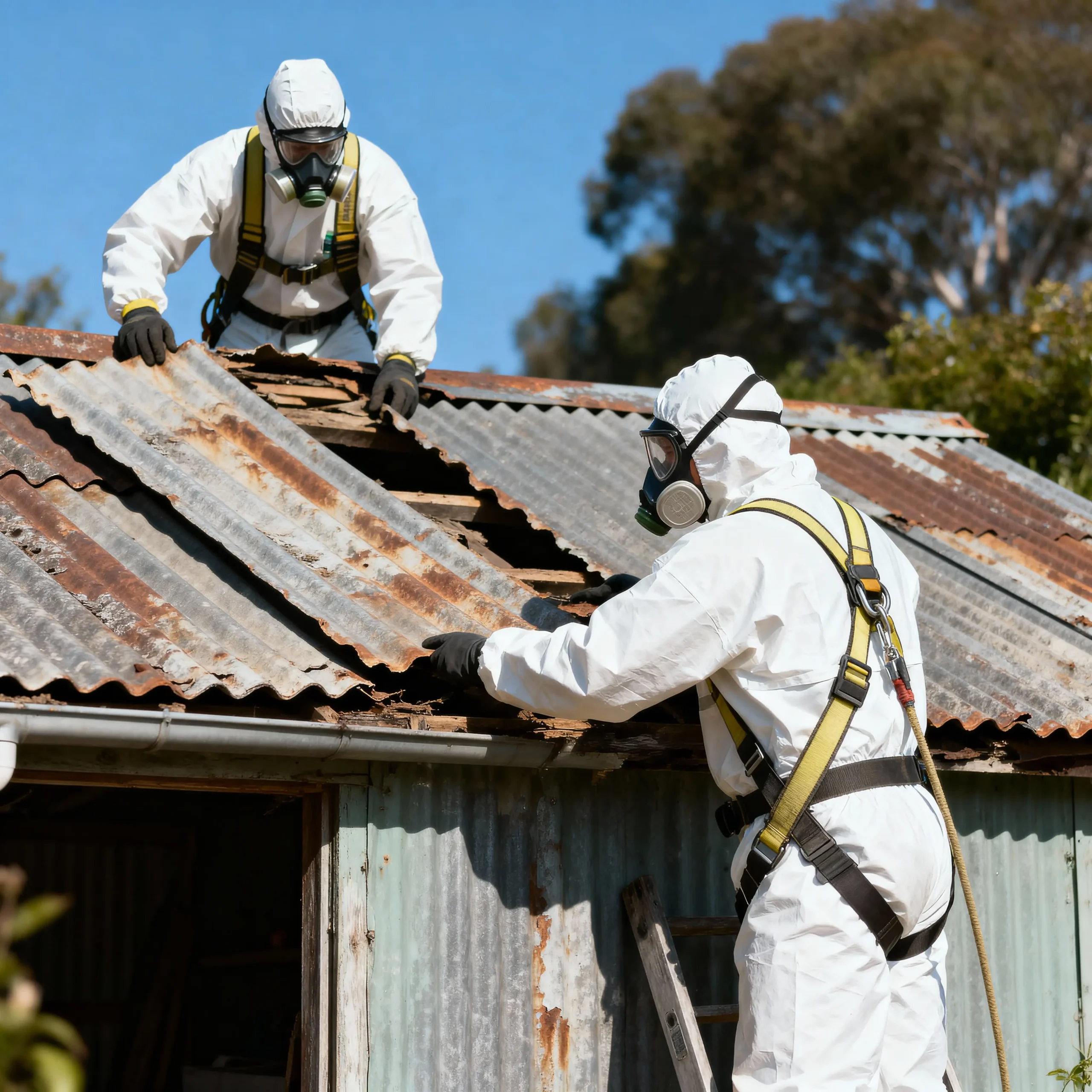 Asbestos Shed Roof Removal Services | Dingo Services Perth